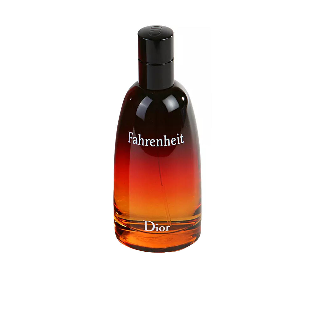Curved glass perfume bottle graded black to amber; 100 ml Eau de Toilette for Man