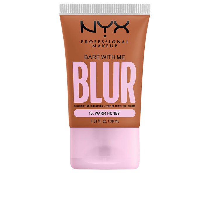 30 ml tube of warm honey liquid foundation, dewy medium coverage, Unisex