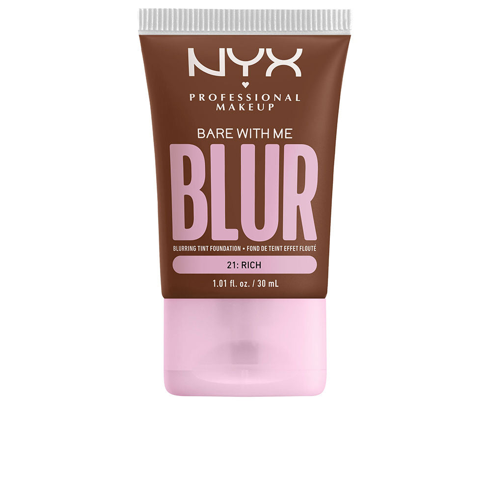 30 ml bottle of liquid longwear foundation in shade 21‑Rich, matte finish