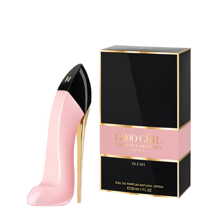 Pink stiletto-shaped perfume bottle, 30 ml, peony and vanilla notes