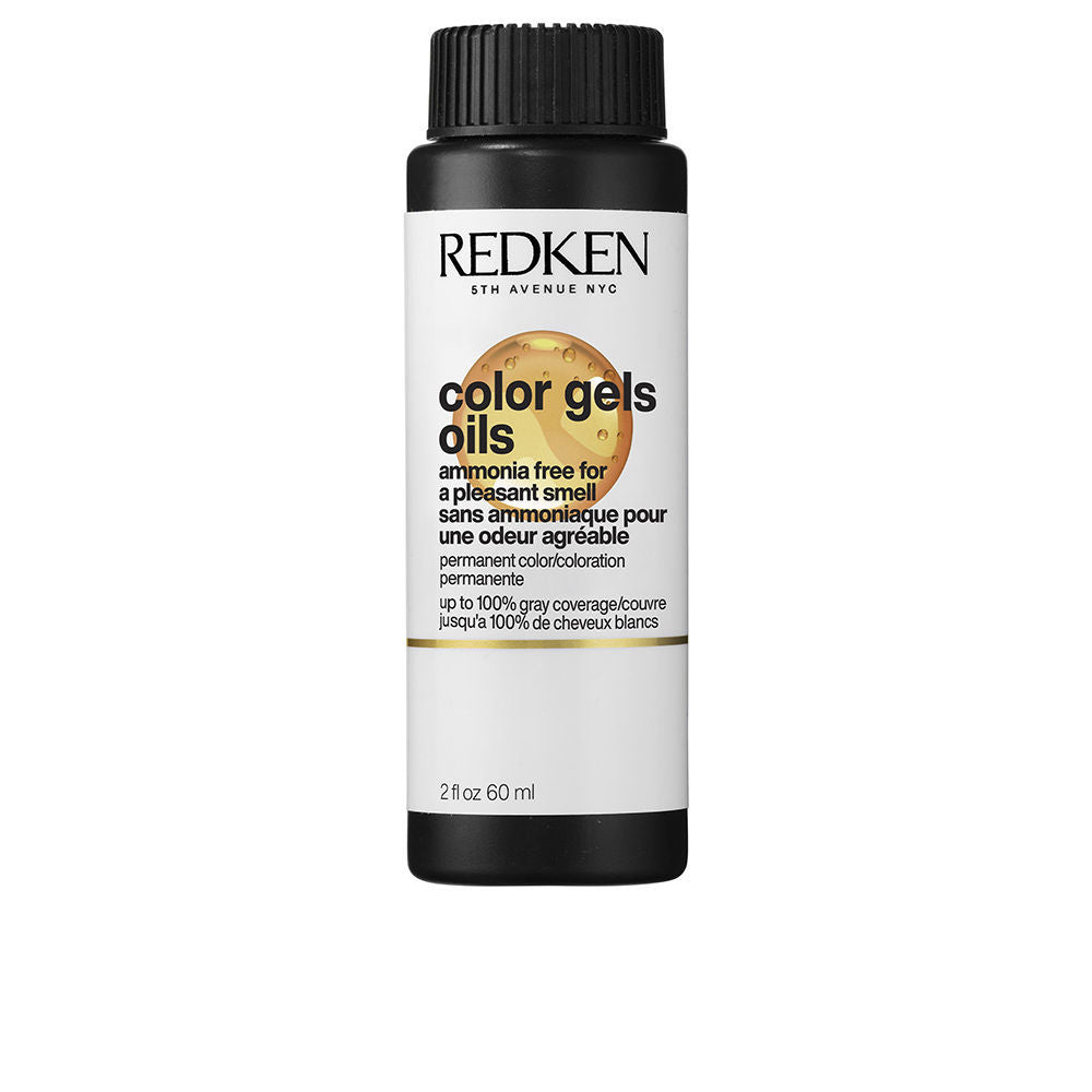 Three 60 ml tubes of ammonia-free gel oil hair colour, shade 9.54