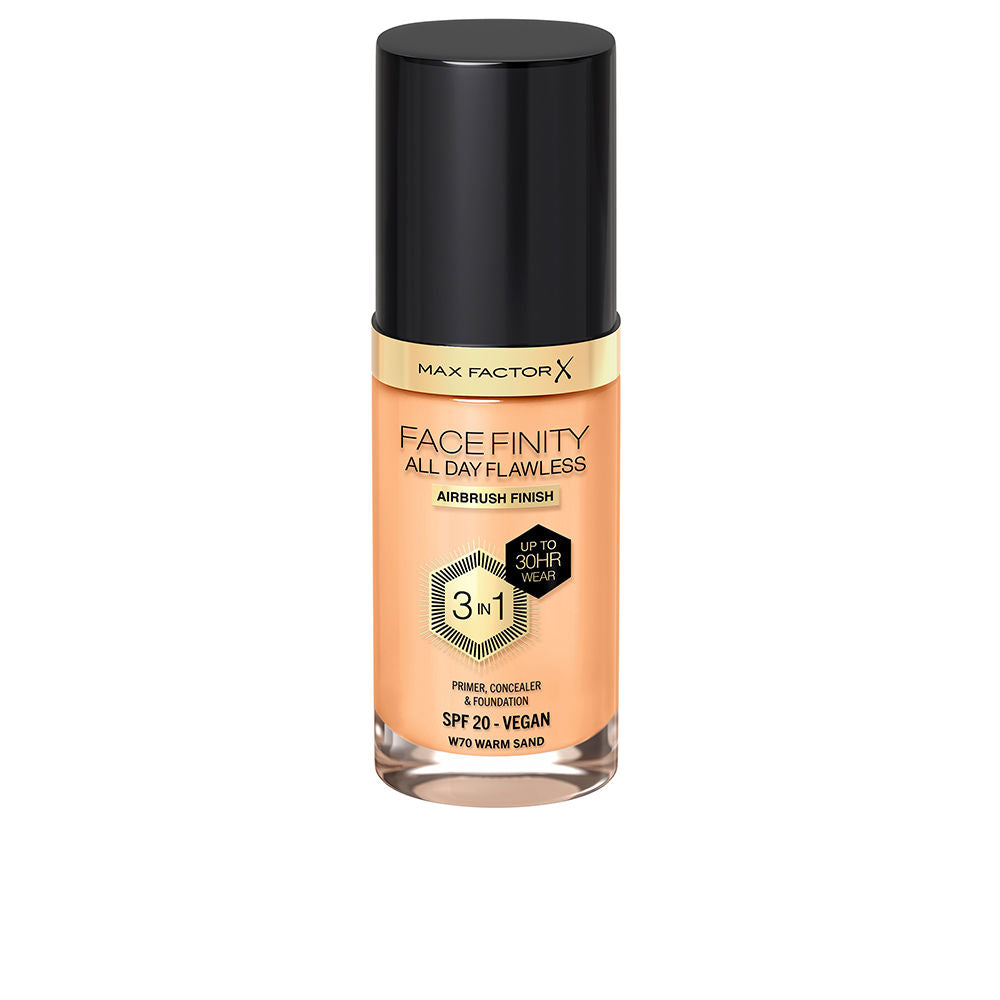 30 ml tube of 3-in-1 matte foundation, shade 70 Warm Sand
