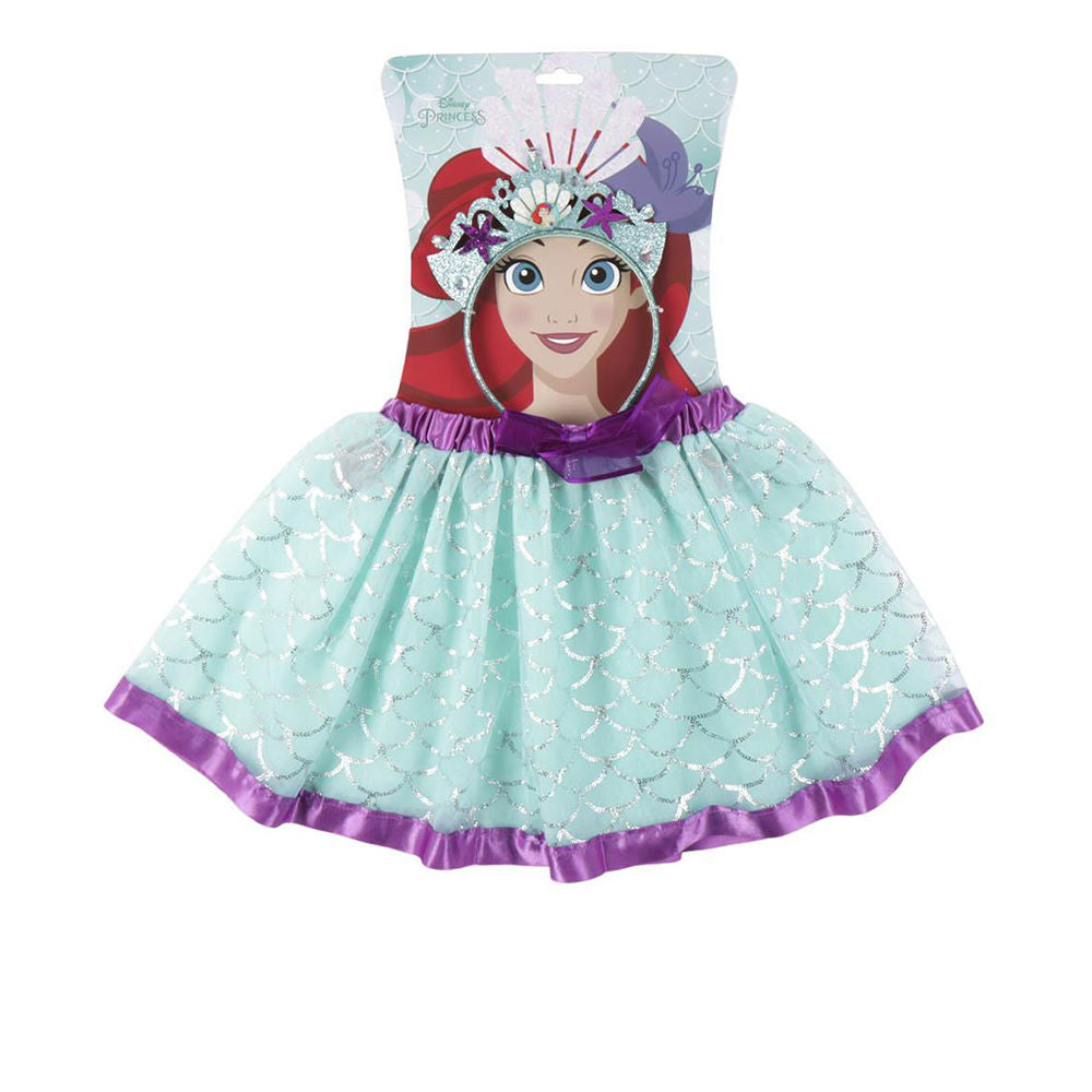 Unisex toddler tutu with layered tulle and crown headband in gift box