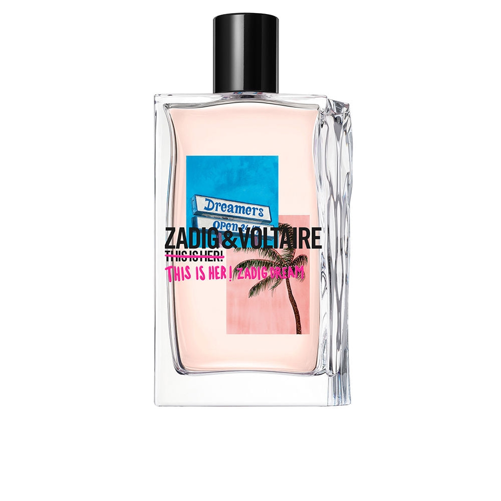 Glass 100 ml eau de parfum bottle; warm floral woody perfume for Women