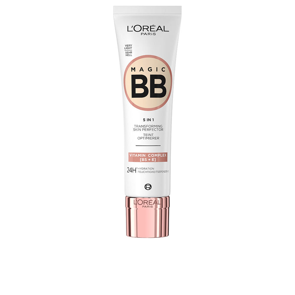 30 ml very light BB cream tube, sheer dewy finish, Unisex