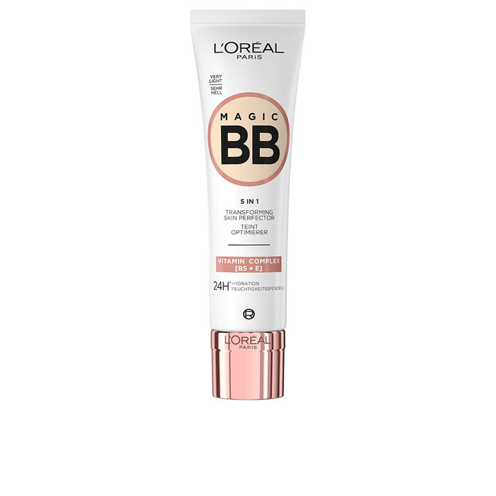 30 ml very light BB cream tube, sheer dewy finish, Unisex