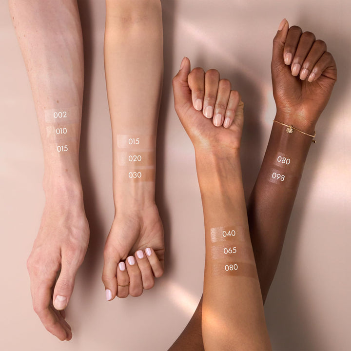 30 ml tube of soft champagne liquid highlighter, dewy finish, Unisex