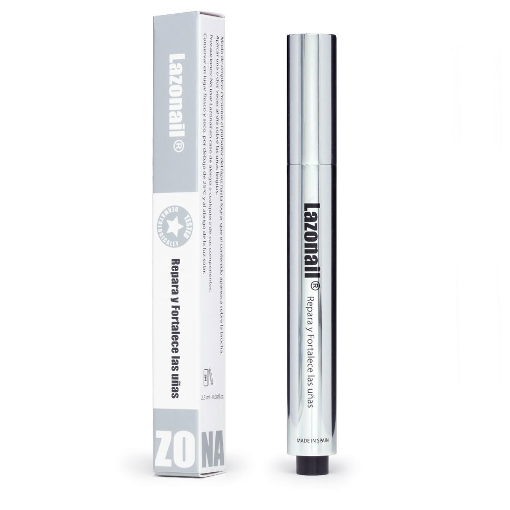 Small clear gel tube labelled nail repair, walnut extract, 2.5 ml, Unisex