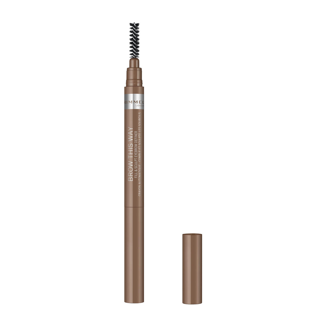 Retractable soft blonde eyebrow pencil with spoolie, 0.25 g, Unisex