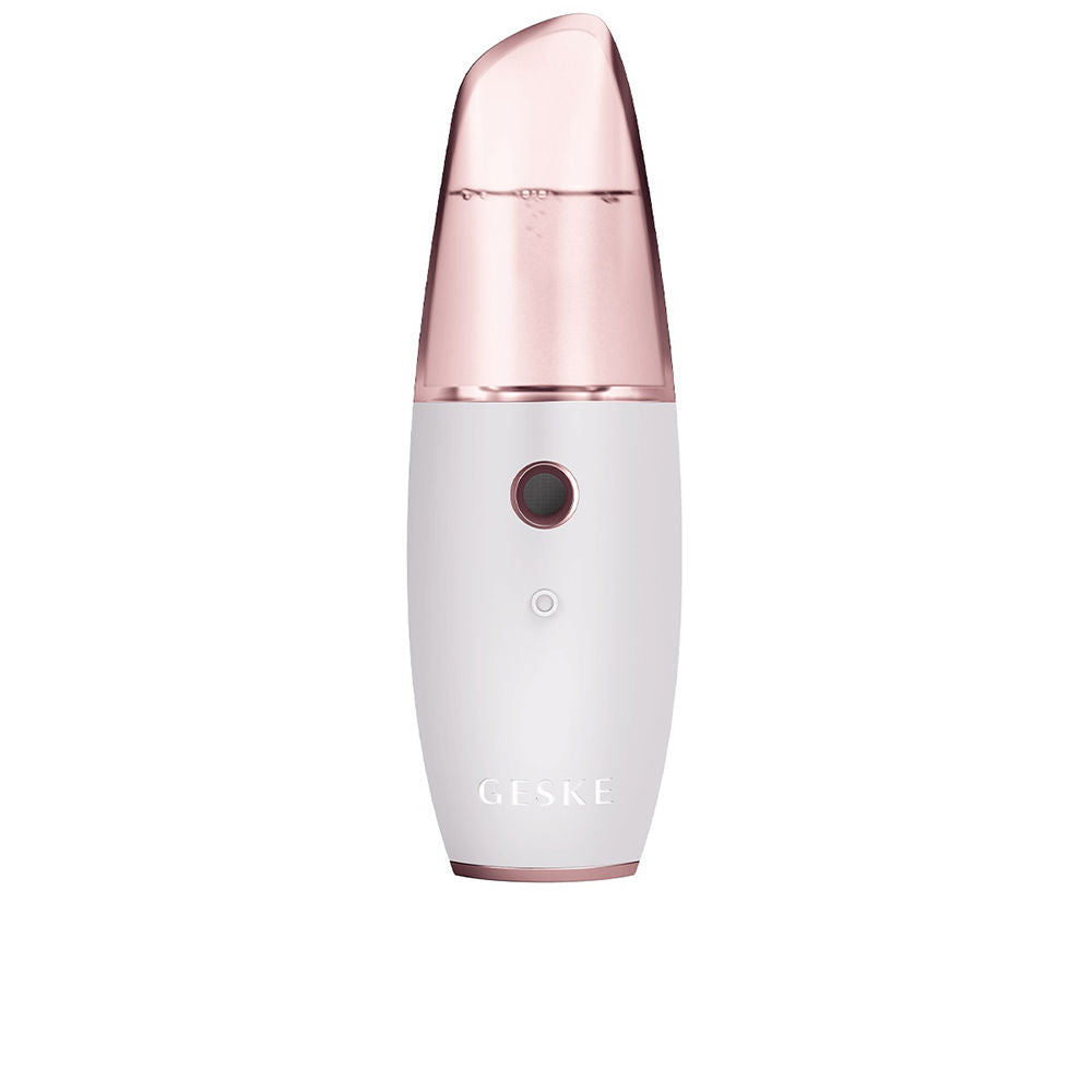 White compact 4-in-1 facial mist device with smart app guidance, Unisex electronic beauty tool