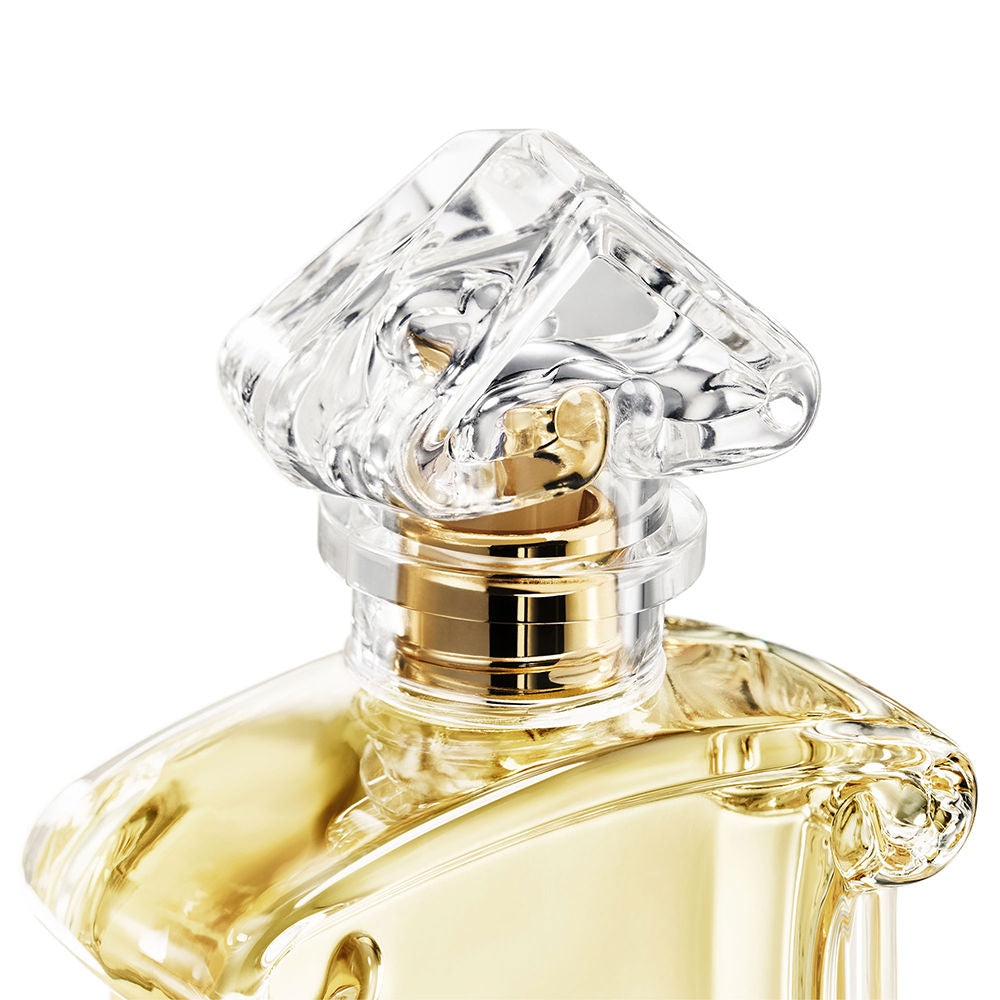 Glass inverted-heart perfume bottle, 75 ml, floral eau de parfum