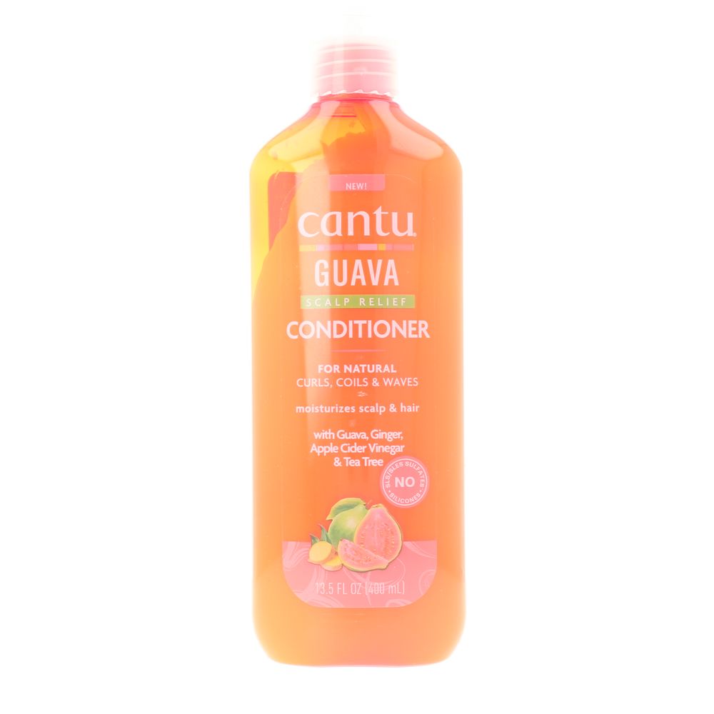 400 ml bottle of Guava &amp; Ginger scalp conditioner with cooling formula