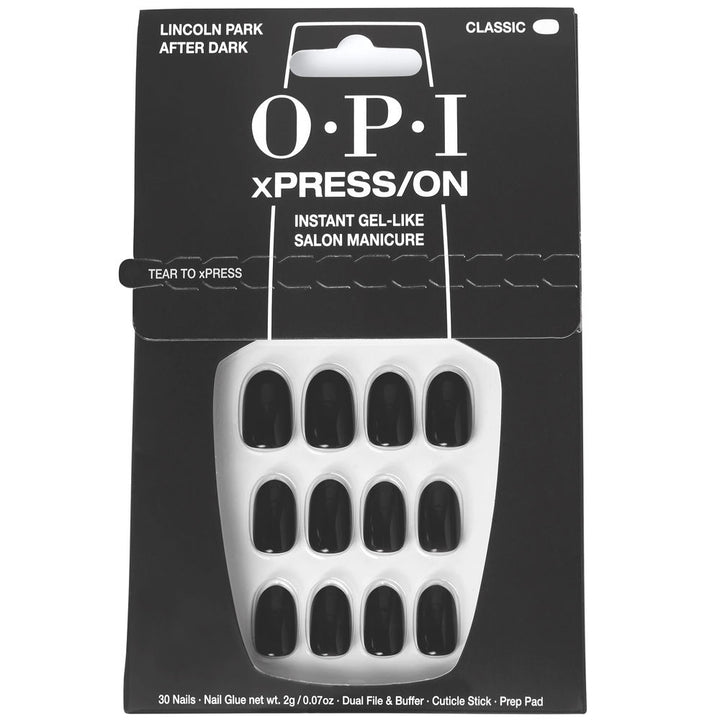 Set of 30 deep burgundy press‑on nails with adhesive and prep tools