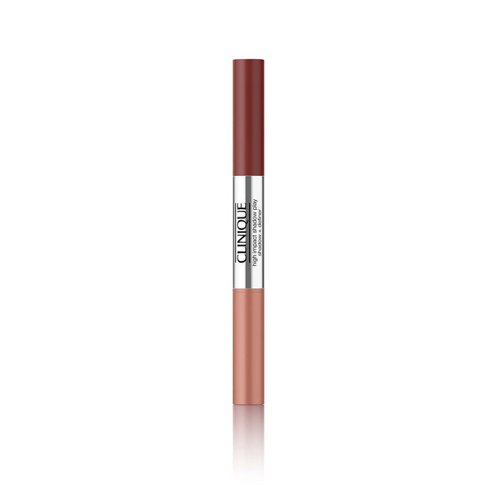 Slim dual-ended eyeshadow stick, cream and powder ends, 4 ml, strawberry shade