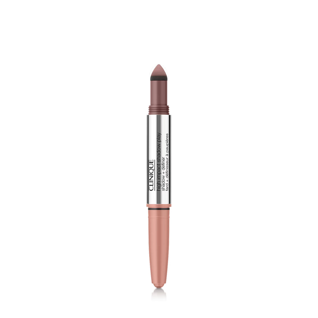 Dual-ended eye shadow stick, cream and sponge powder applicator, 4 ml, Rose Truffles