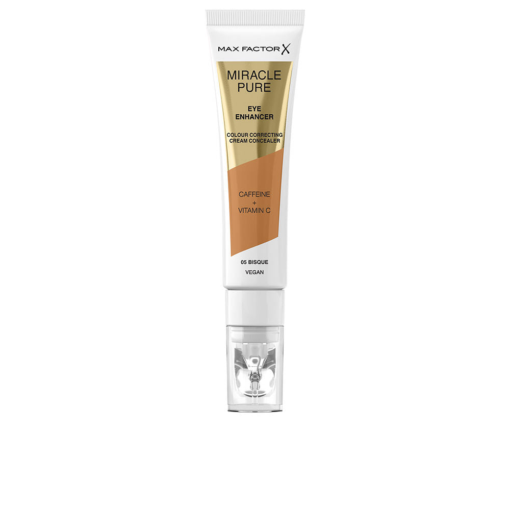 10 ml beige cream eye corrector with massaging applicator, shade 05 Bisque, Unisex