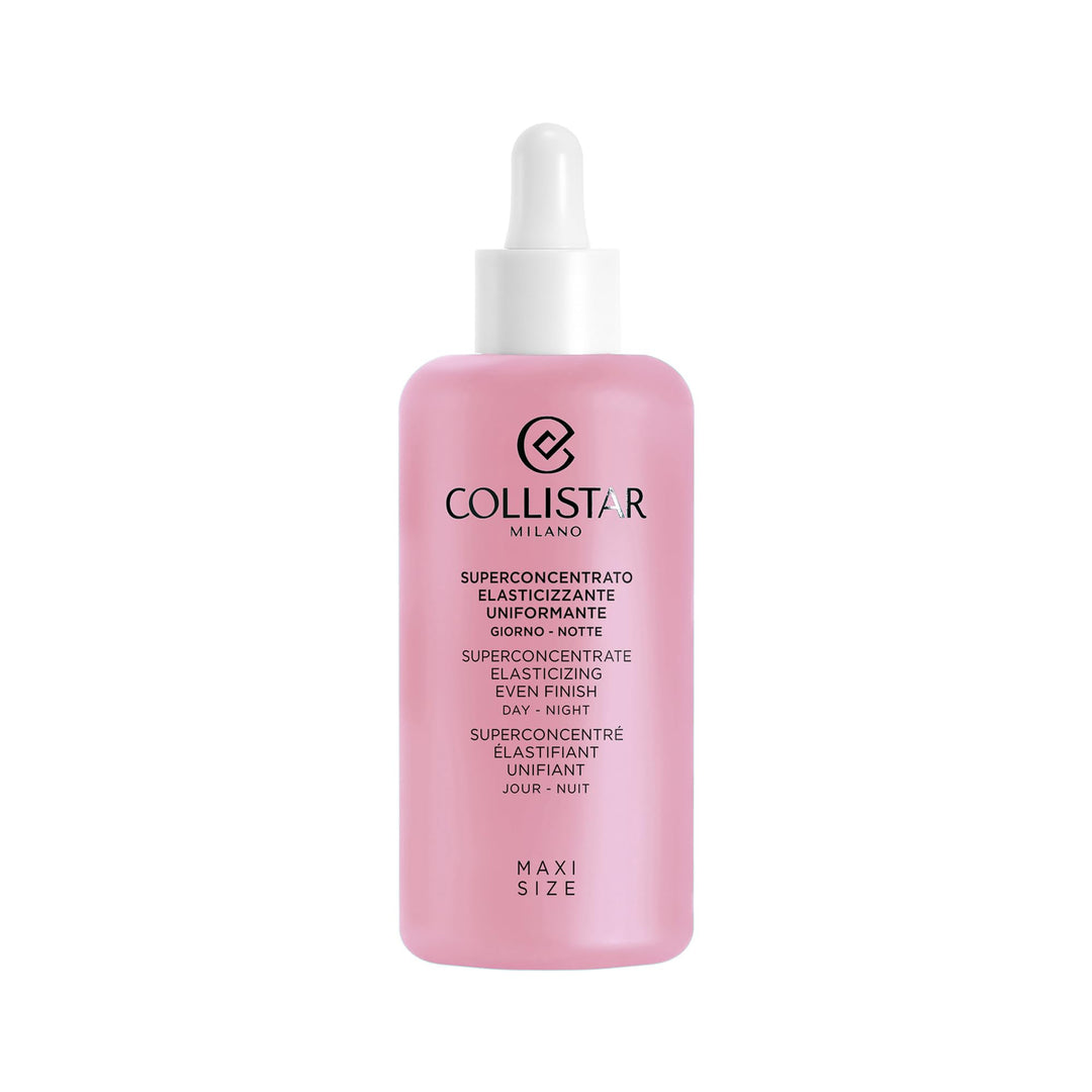Collistar Small amber glass bottle with dropper, dual-phase liquid visible and minimalist white label