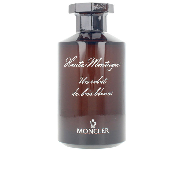 200 ml pharmaceutical-style glass bottle; dark wood-textured box, cedar and spice fragrance