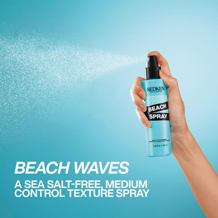 150 ml salt-free sea texture spray for Women, medium hold beach waves