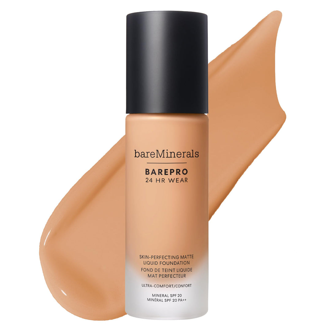 30 ml pump bottle of liquid matte foundation, Medium 30 Neutral, Unisex