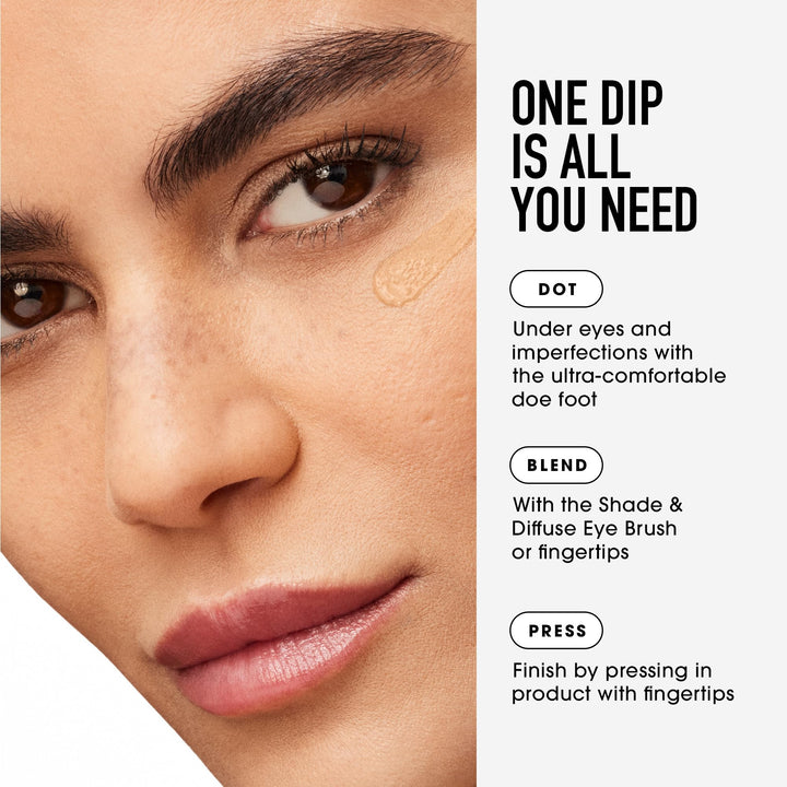 Tube of Bare Minerals matte concealer with lightweight, full-coverage formula