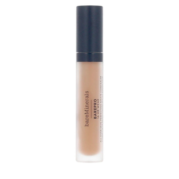 Tube applicator concealer, medium‑deep neutral shade, 7.5 ml, matte finish