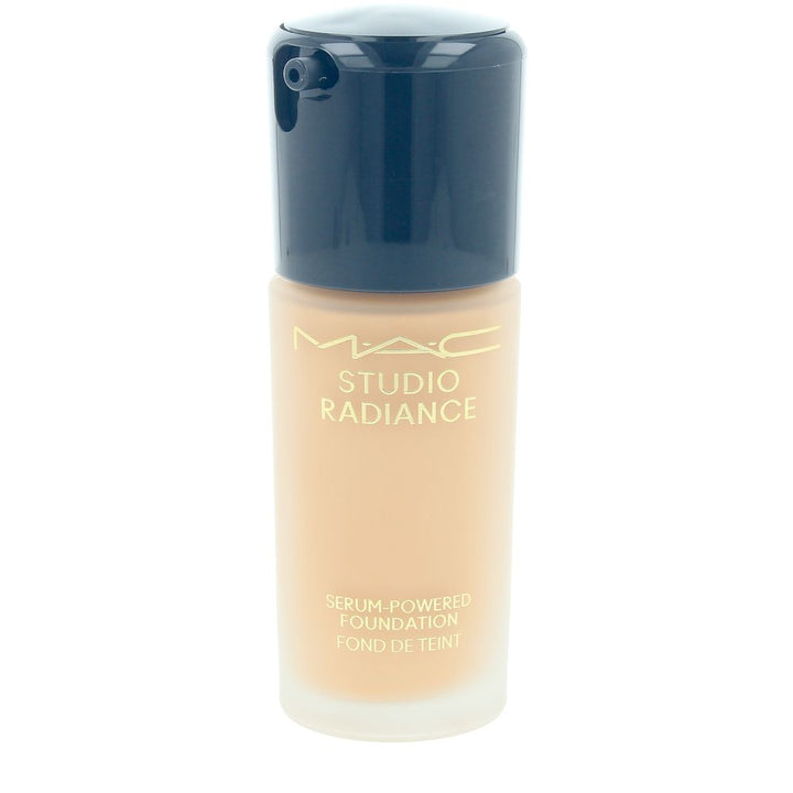 30 ml luminous liquid foundation in pump bottle, natural dewy finish, Unisex shade NC25