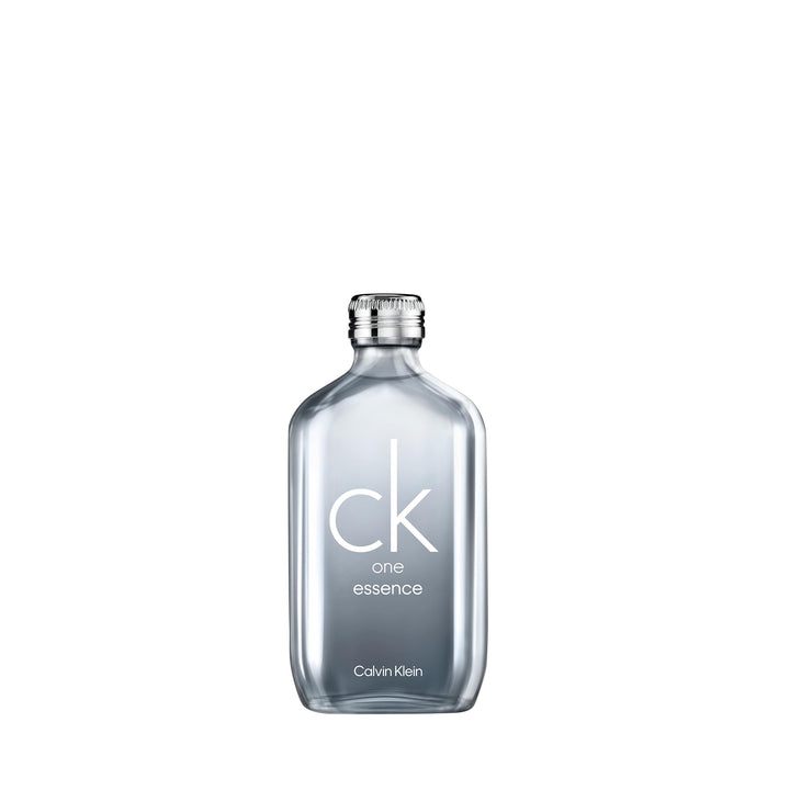 Metallic-finish 50 ml eau de parfum bottle, green tea and bergamot notes