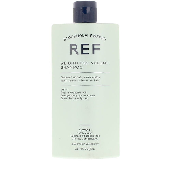 285 ml bottle of sulphate-free volumising jojoba shampoo for Unisex hair