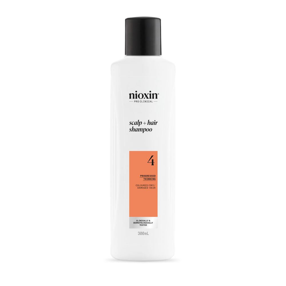 300 ml professional System 4 shampoo bottle for dyed, dry damaged hair