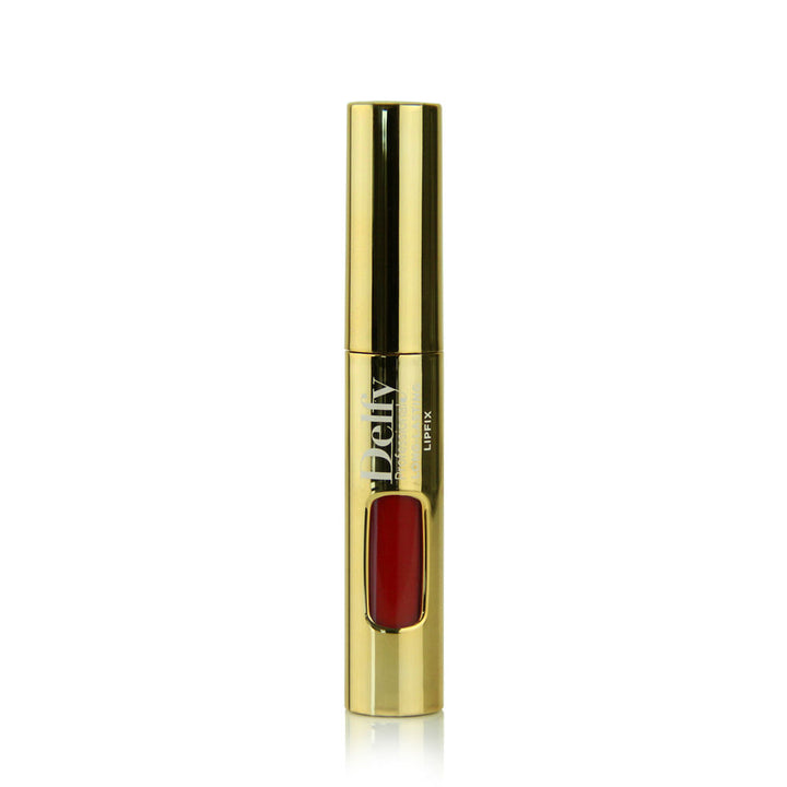 Slim liquid lip tint tube, matte red shade, 8 g, Unisex