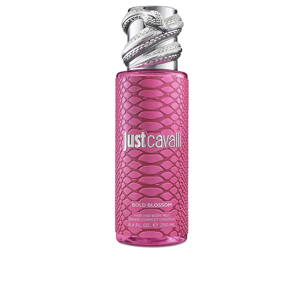 Roberto Cavalli floral orange blossom and vanilla body spray bottle