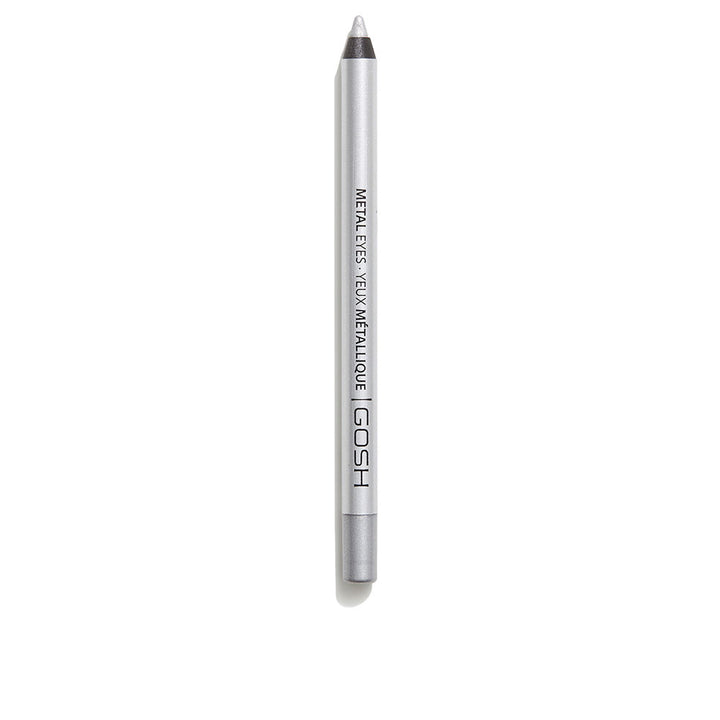 Slim metallic silver eye pencil, 1.2 g, waterproof, cruelty-free