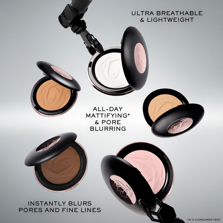 Lancôme Teint Idole Ultra Wear finely-milled mattifying setting powder in compact packaging
