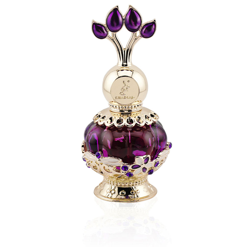 Purple Musk Oil with Ornate Floral Bottle