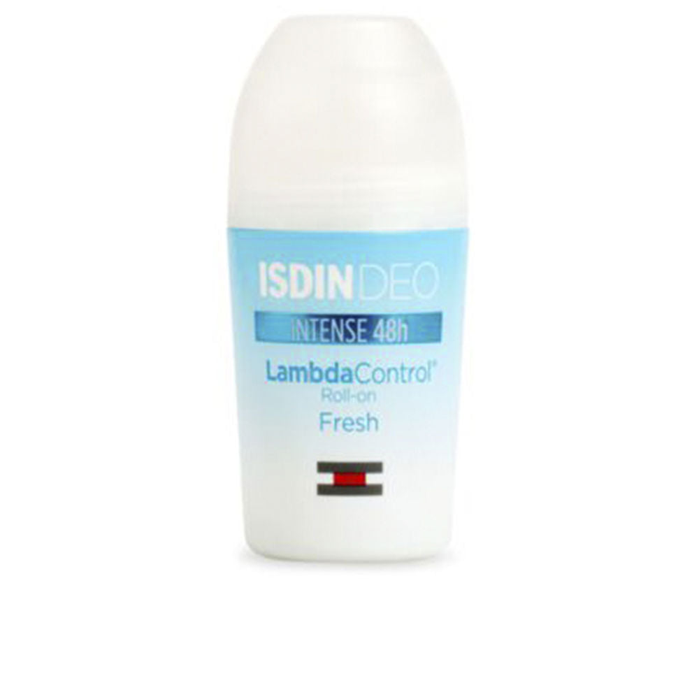 Isdin roll‑on antiperspirant deodorant bottle, unisex, 48‑hour protection