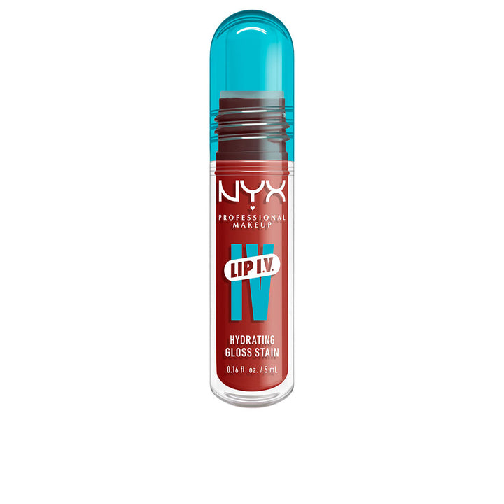 5 ml orange-tinted dual finish lip gloss-tint with applicator, Unisex