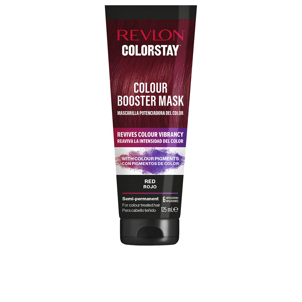 125 ml red tint-depositing hair mask pot for Unisex colour maintenance