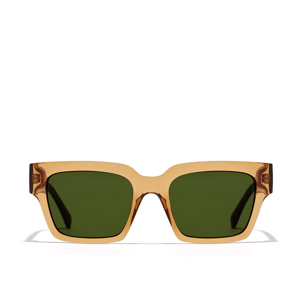 Matte mustard-juniper square TR-90 sunglasses, Unisex, 49 mm lenses
