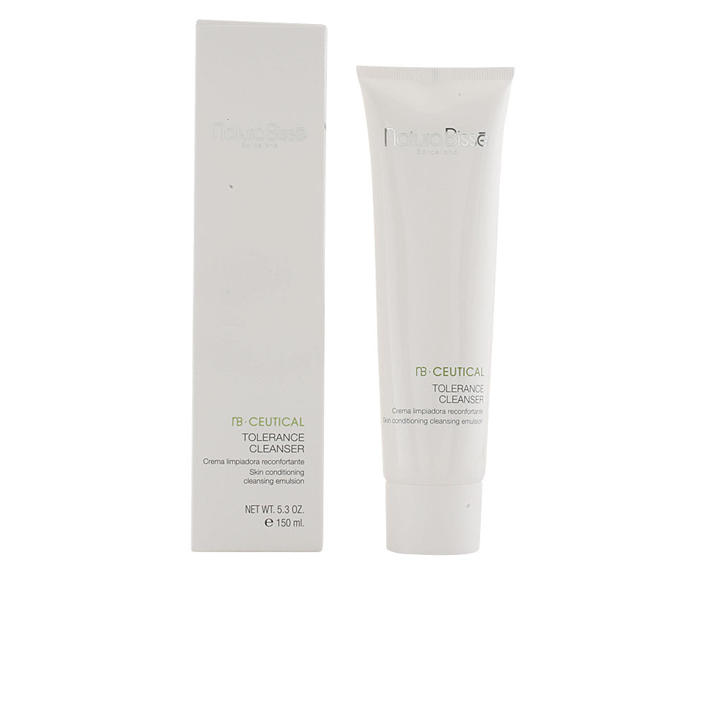 Natura Bissé Tolerance Cleanser gentle emulsion in a clean bottle for sensitive skin