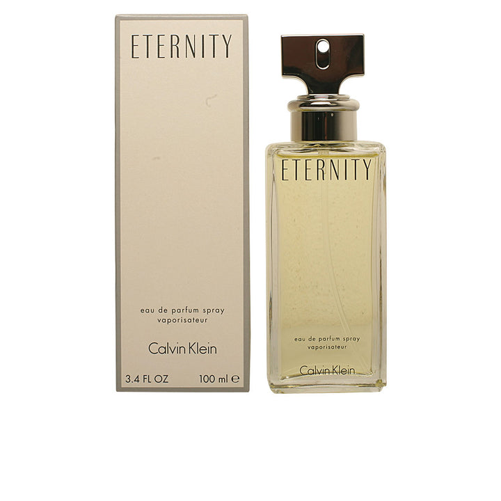 Clear glass 100 ml perfume bottle with silver cap, citrus-floral scent for Women
