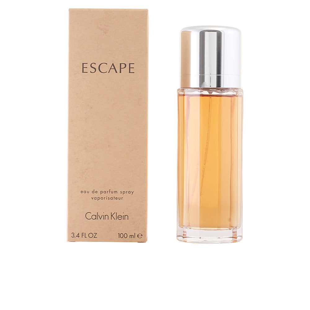50 ml bottle of floral-fruity Eau de Parfum with warm amber liquid