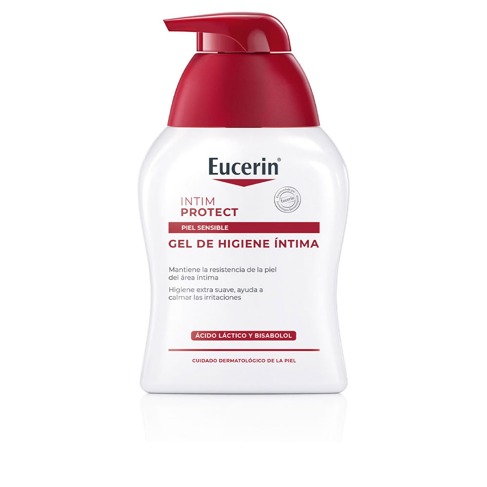 Eucerin PH5 intimate hygiene gel bottle, gentle cleansing for sensitive areas