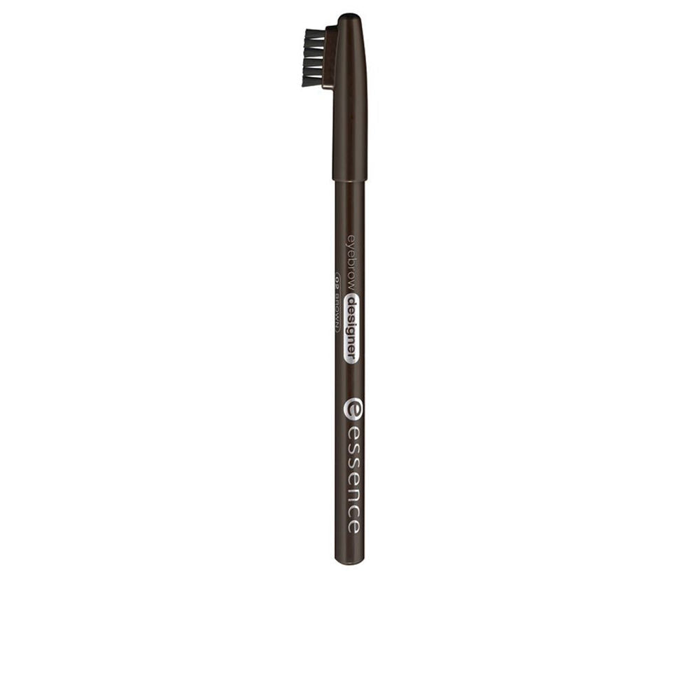 Slim brown brow pencil with integrated spoolie, 1 g, shade 02 Brown