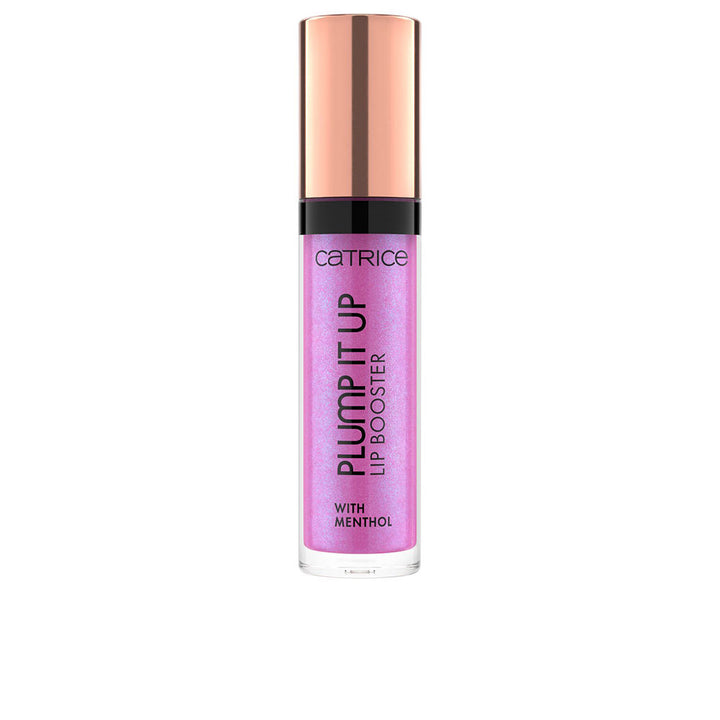 Tube of brown glossy lip plumper with cooling menthol, 3.5 ml, Unisex