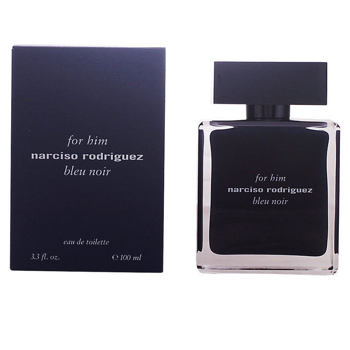 Dark blue glass 100 ml eau de toilette bottle for Man, woody-spice fragrance