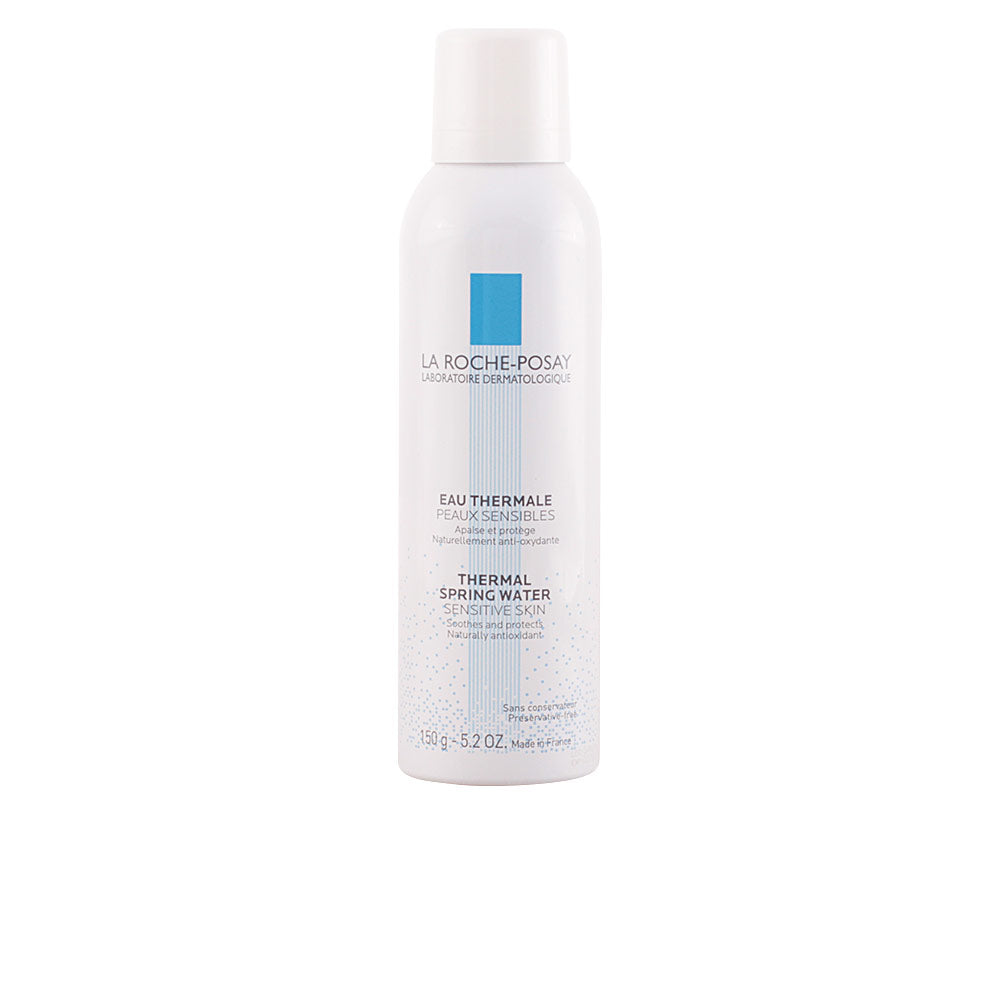 150 ml thermal spring water facial spray in white canister for sensitive skin