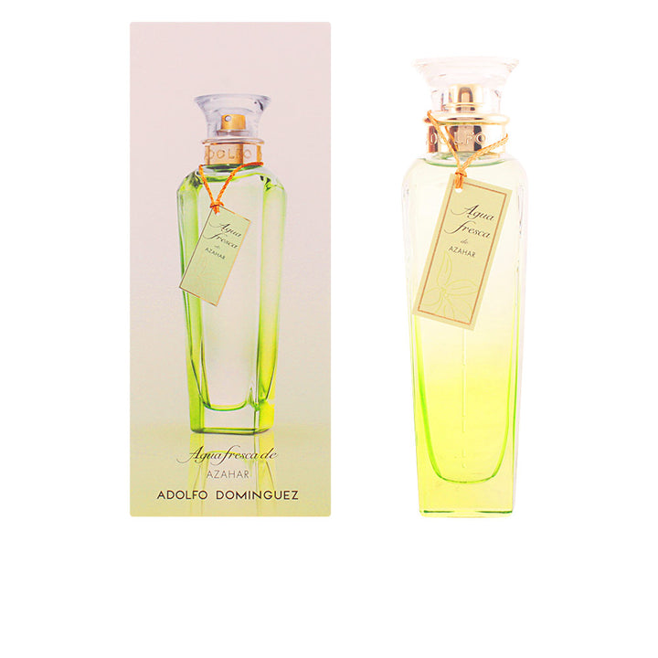 Green-tinted glass bottle of neroli and orange blossom eau de toilette, 120 ml