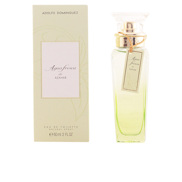 60 ml pale green glass eau de toilette bottle, neroli and orange blossom fragrance for Women