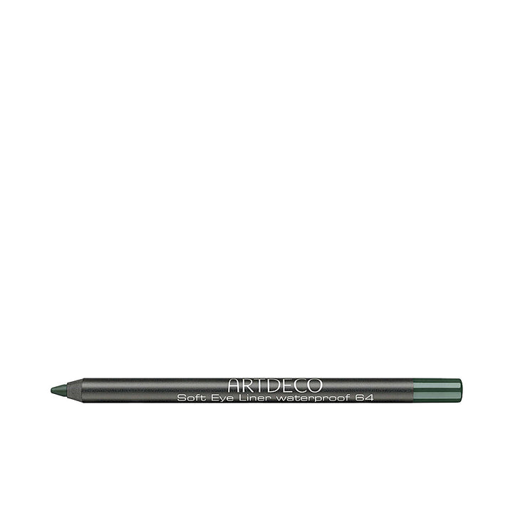 Compact cream waterproof eye liner in deep green shade, 1.2 g